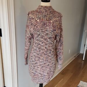 Object Mock Neck Sweater Dress